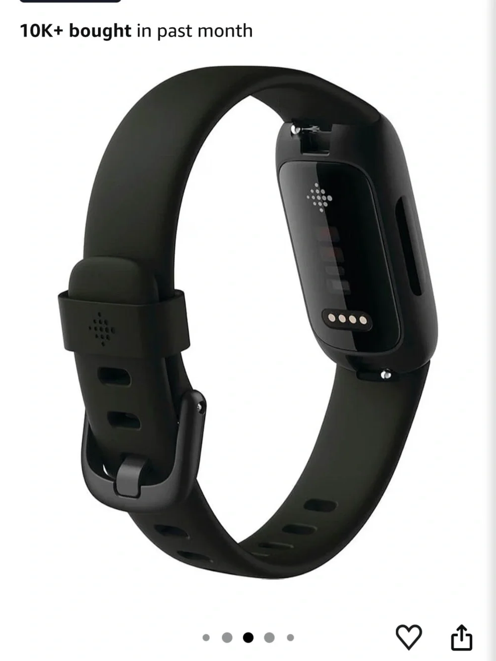NEW-Fitbit Inspire 3 Fitness Tracker - Black - NWT